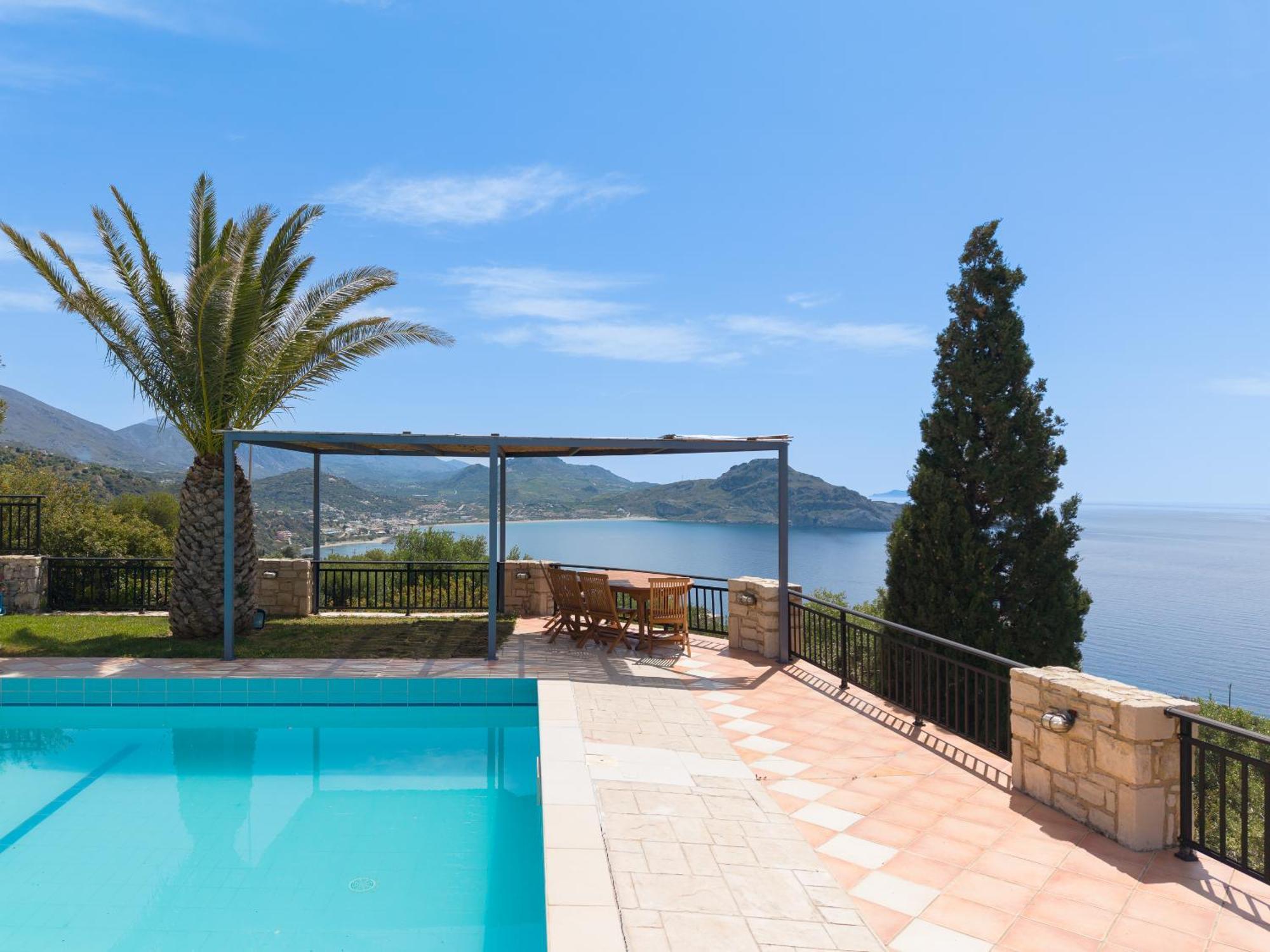 Souda Bay Loggia Villa Sellía Eksteriør bilde