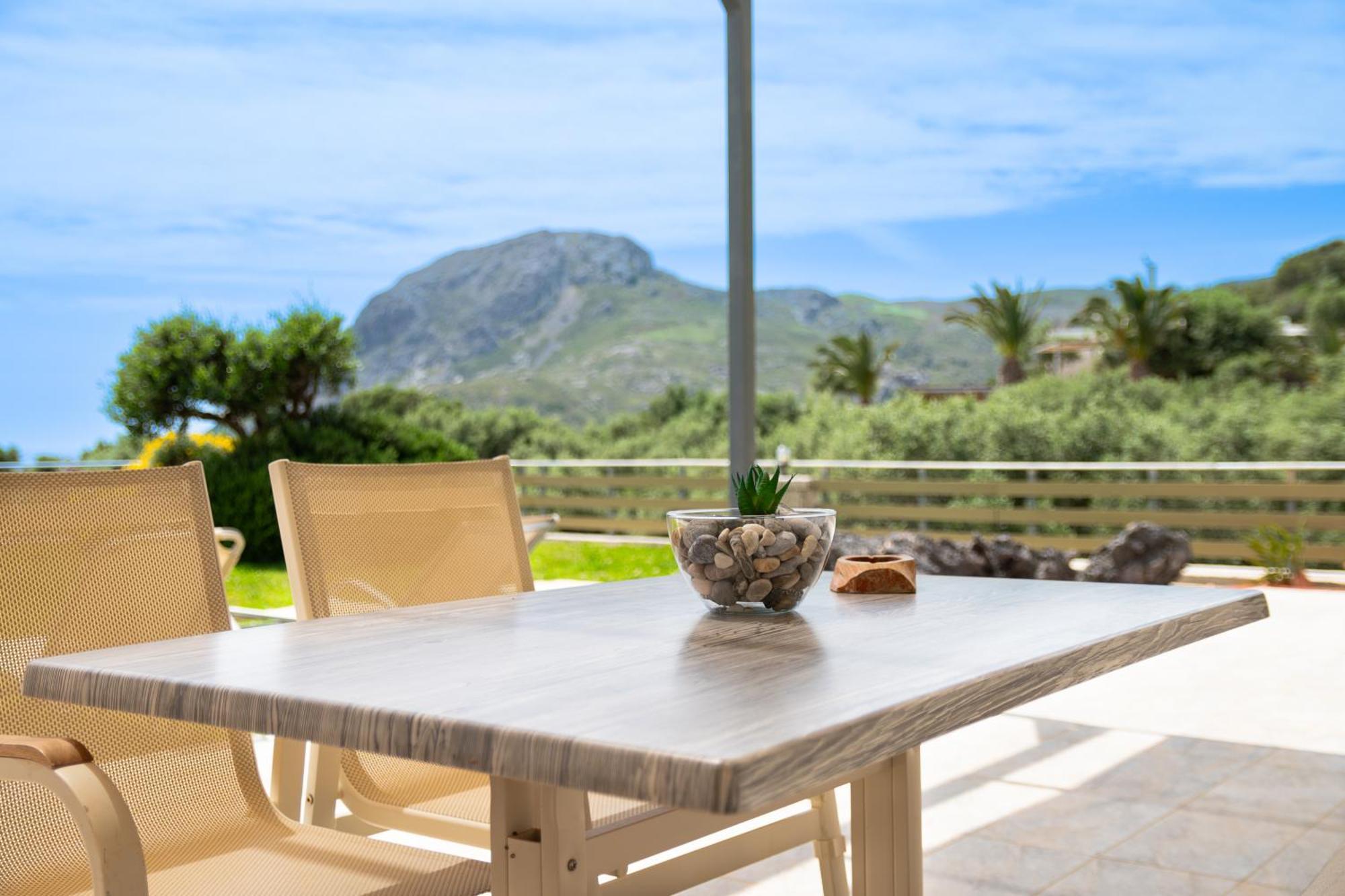 Souda Bay Loggia Villa Sellía Eksteriør bilde